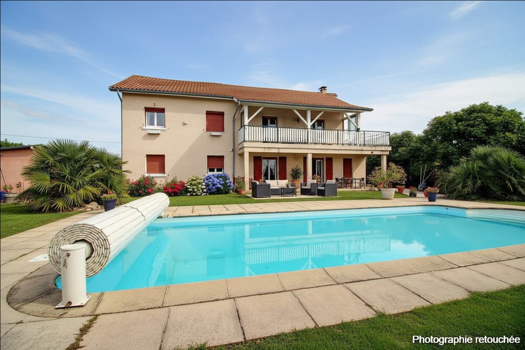 Appartement T4 au rez de chaussée d'une grande maison